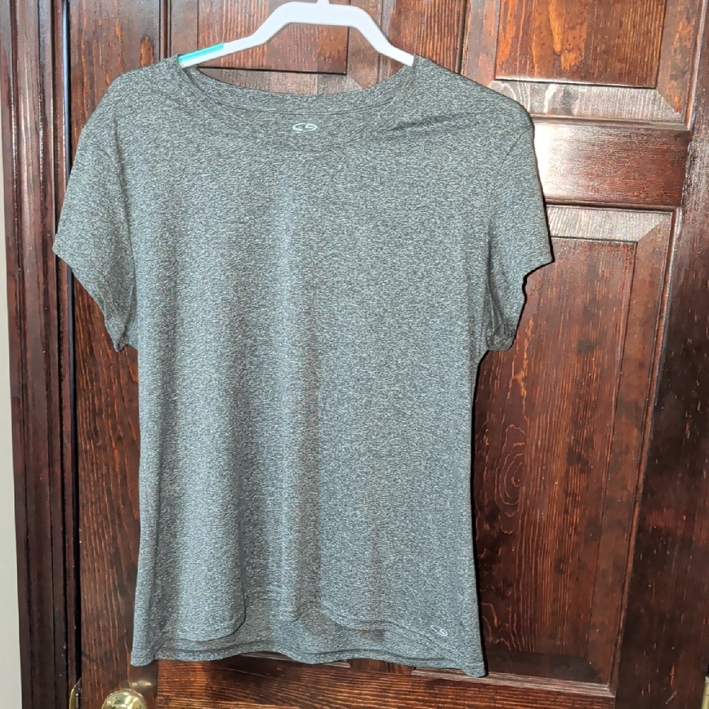Champion Heather Gray Women's Short Sleeve Tee